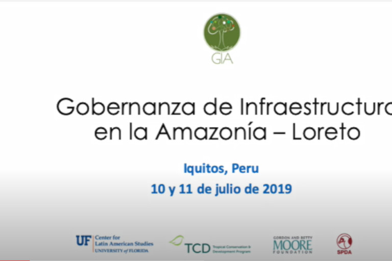 Taller del Proyecto GIA en Peru 2019
